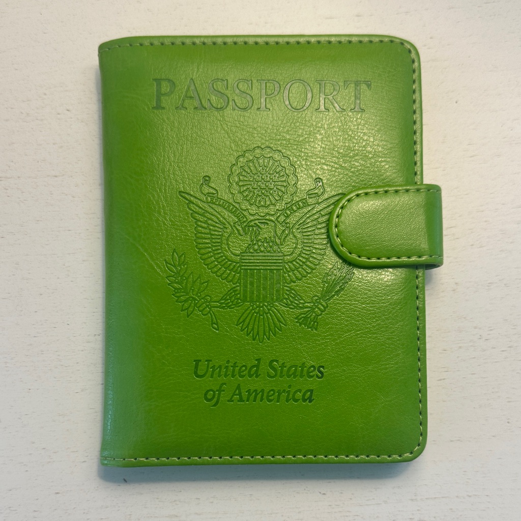 Green Passport Travel Wallet With Rfid Protection Green Passport Travel Wallet With Rfid Protection